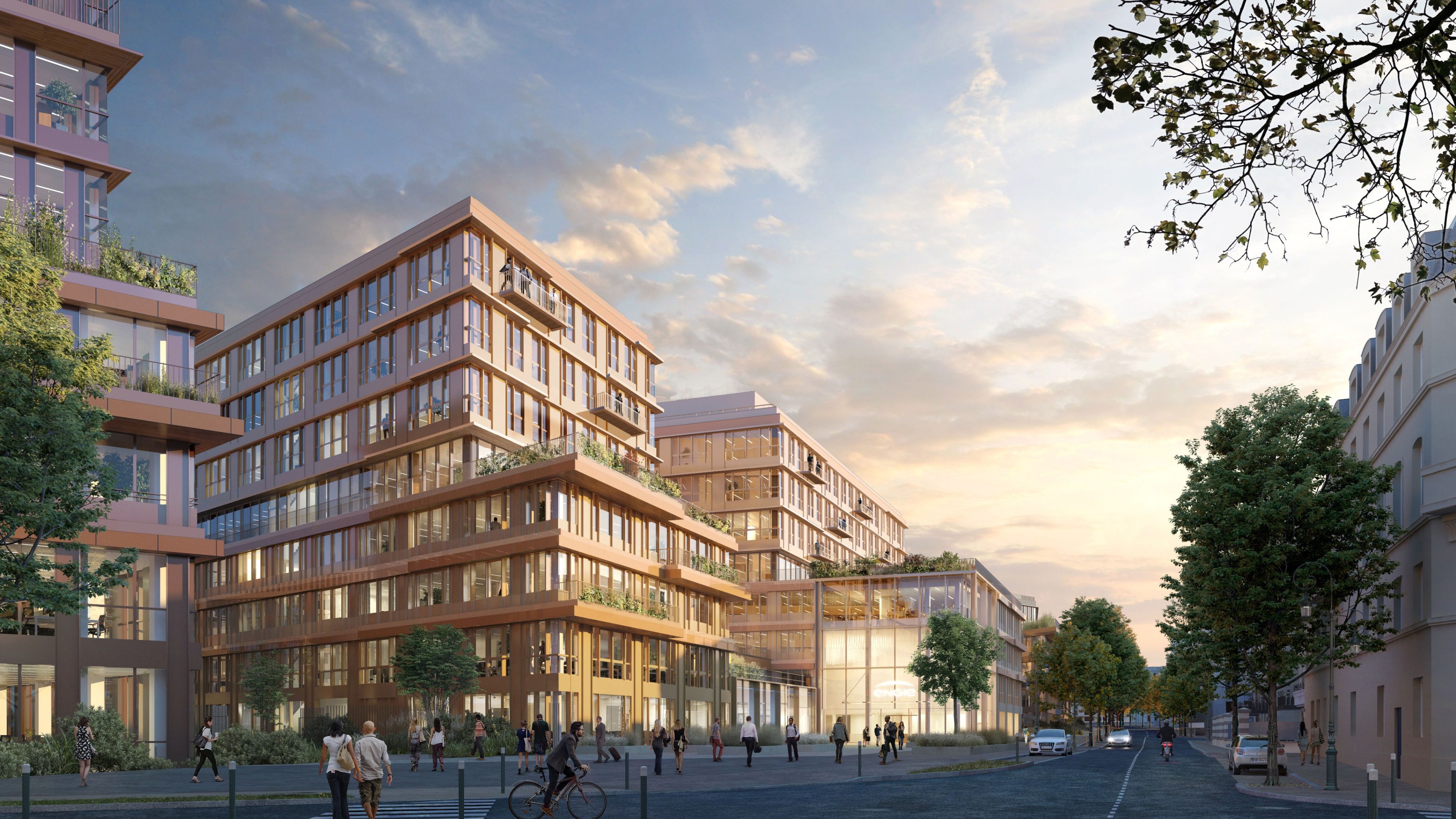 CAMPUS ENGIE ENTREE PRINCIPALE RUE FERRY